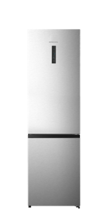 Intercool SDFC-300X/BM Ψυγειοκαταψύκτης 336lt Total NoFrost Υ200.4xΠ60xΒ63.5εκ. Inox